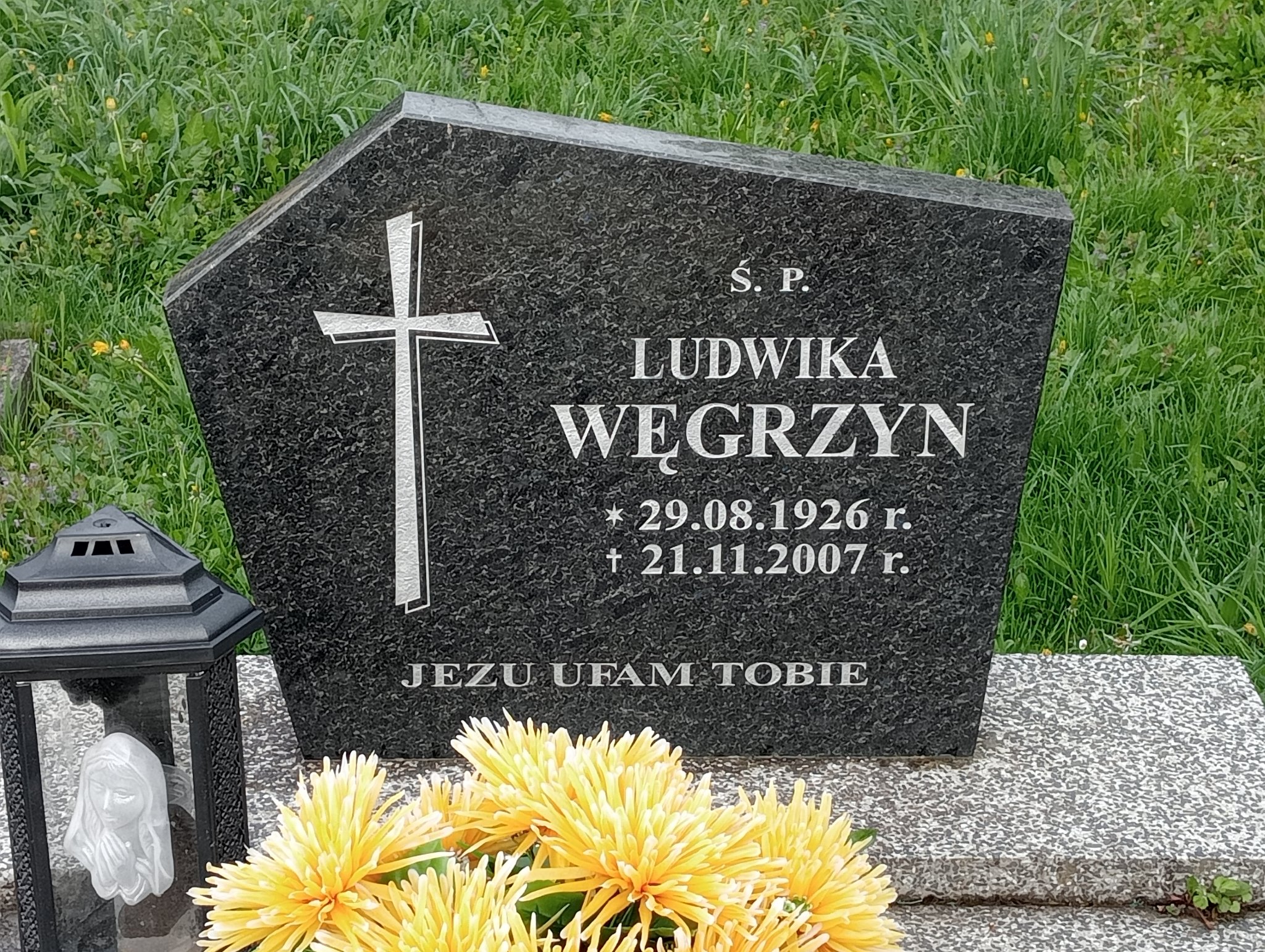 Ludwika Węgrzyn 1926 Miejsce Piastowe - Grobonet - Wyszukiwarka osób pochowanych