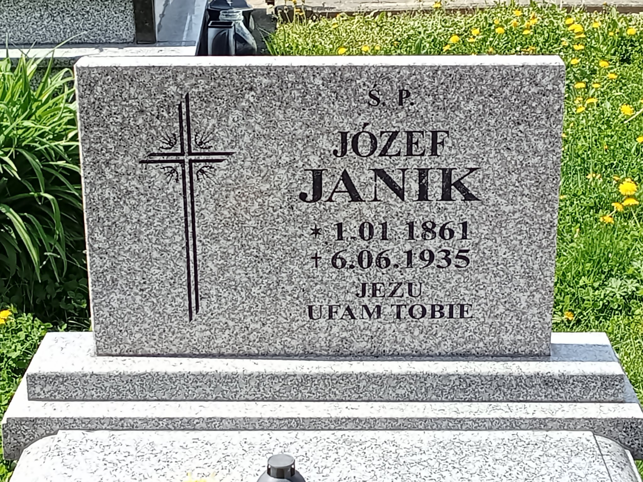 Józef Janik 1861 Miejsce Piastowe - Grobonet - Wyszukiwarka osób pochowanych