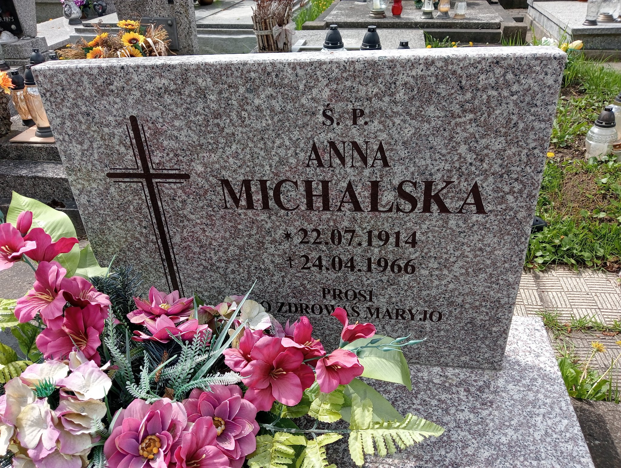 Anna Michalska 1914 Miejsce Piastowe - Grobonet - Wyszukiwarka osób pochowanych