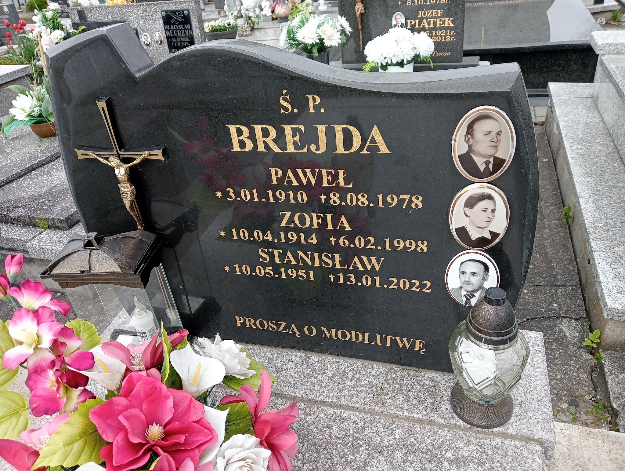 Stanisław Brejda 1951 Miejsce Piastowe - Grobonet - Wyszukiwarka osób pochowanych