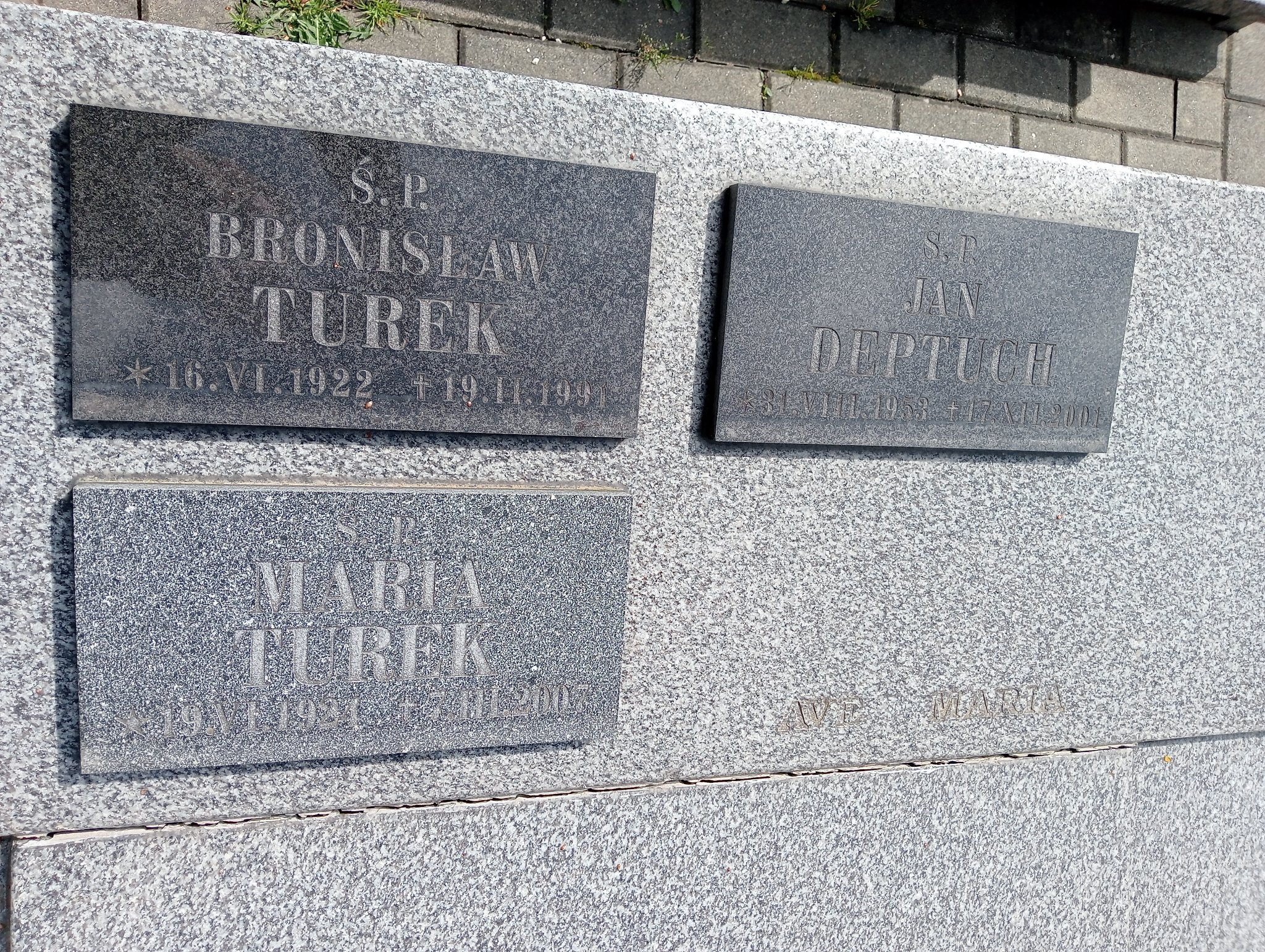 Jan Deptuch 1953 Miejsce Piastowe - Grobonet - Wyszukiwarka osób pochowanych