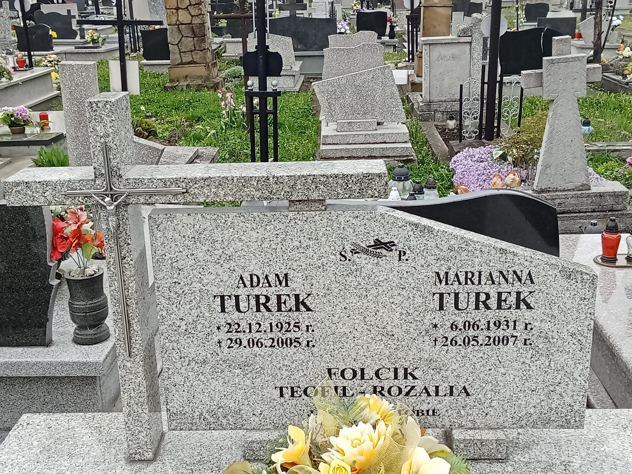 Grób Adam Turek
