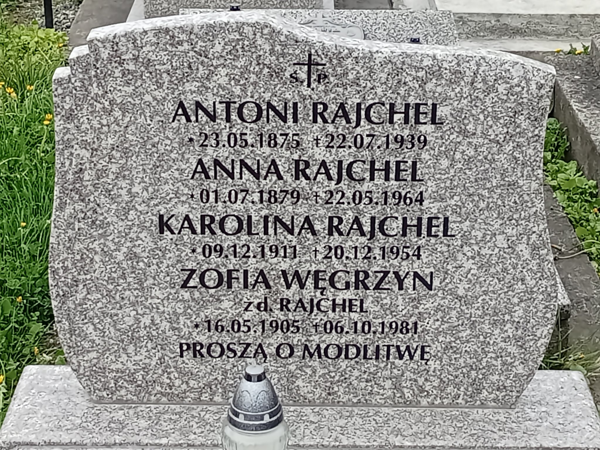 Anna Rajchel  1879 Miejsce Piastowe - Grobonet - Wyszukiwarka osób pochowanych