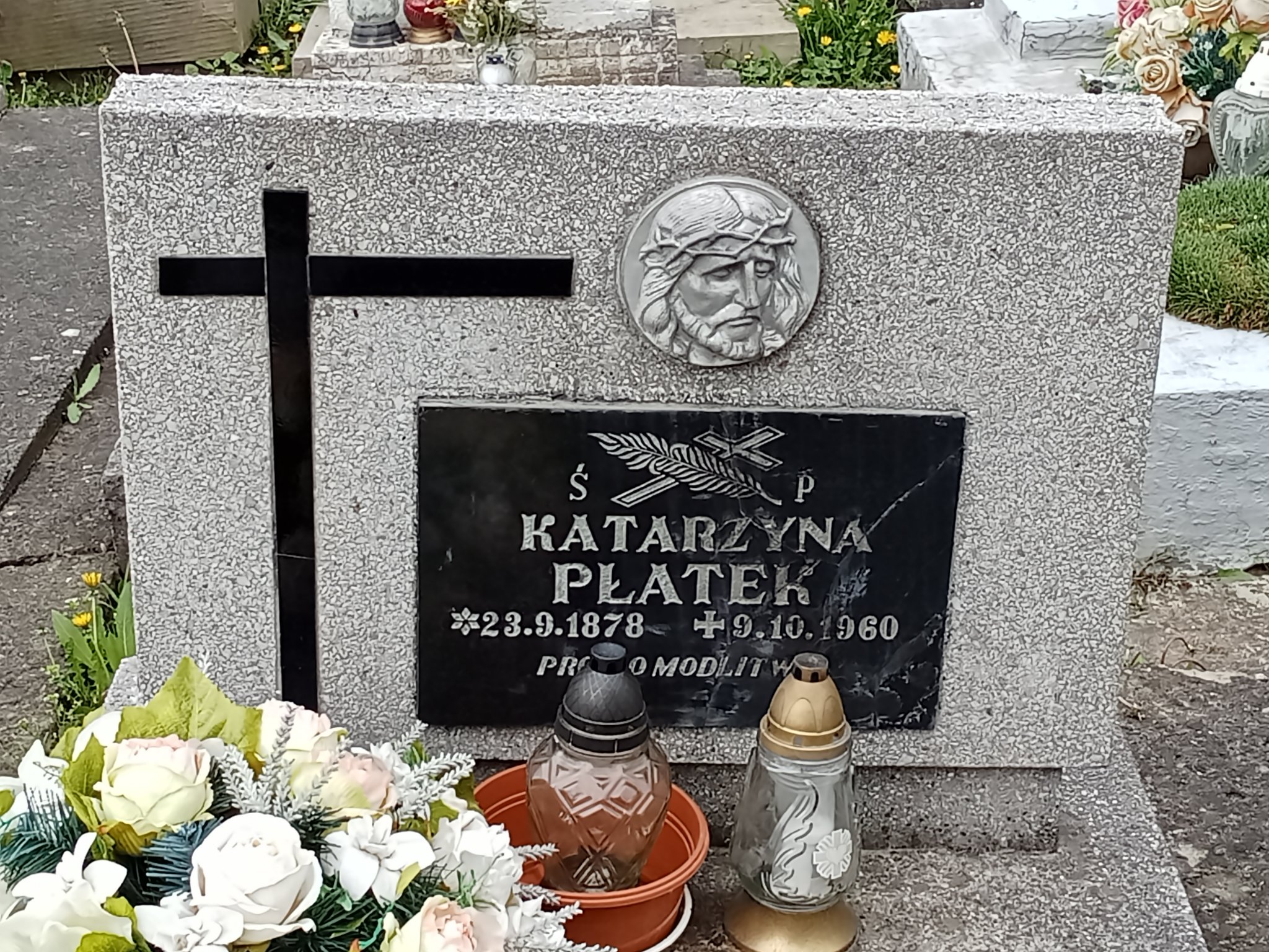 Katarzyna Płatek 1878 Miejsce Piastowe - Grobonet - Wyszukiwarka osób pochowanych