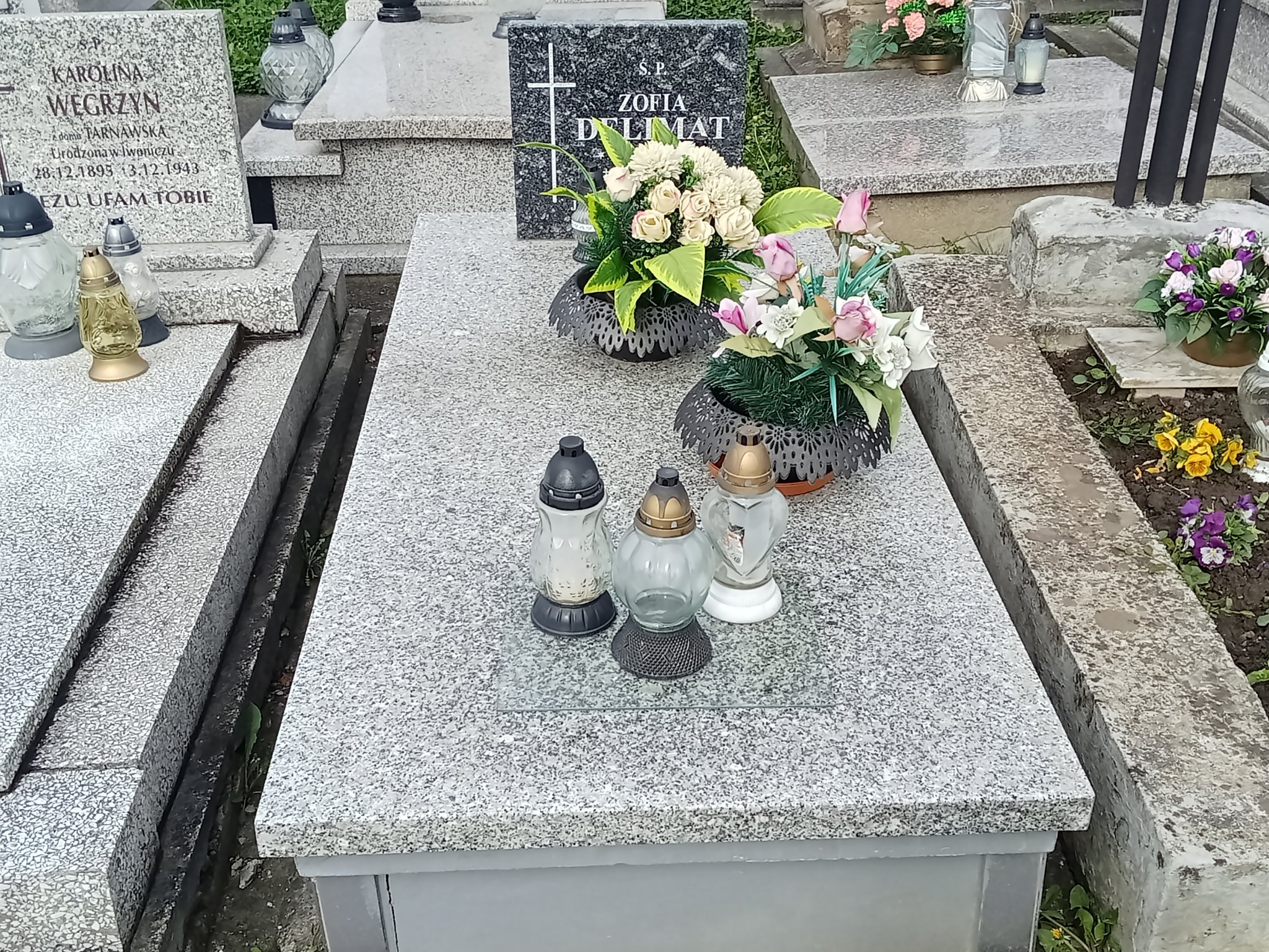 Grób Zofia Delimat