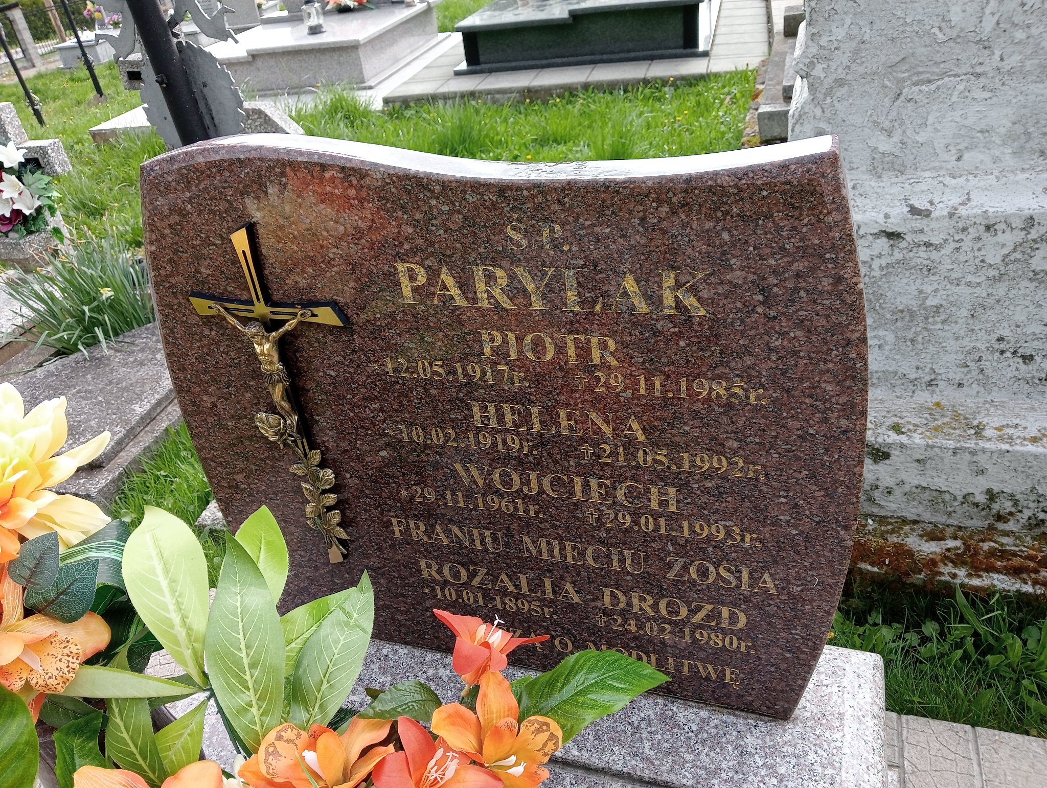 Helena Parylak 1919 Miejsce Piastowe - Grobonet - Wyszukiwarka osób pochowanych