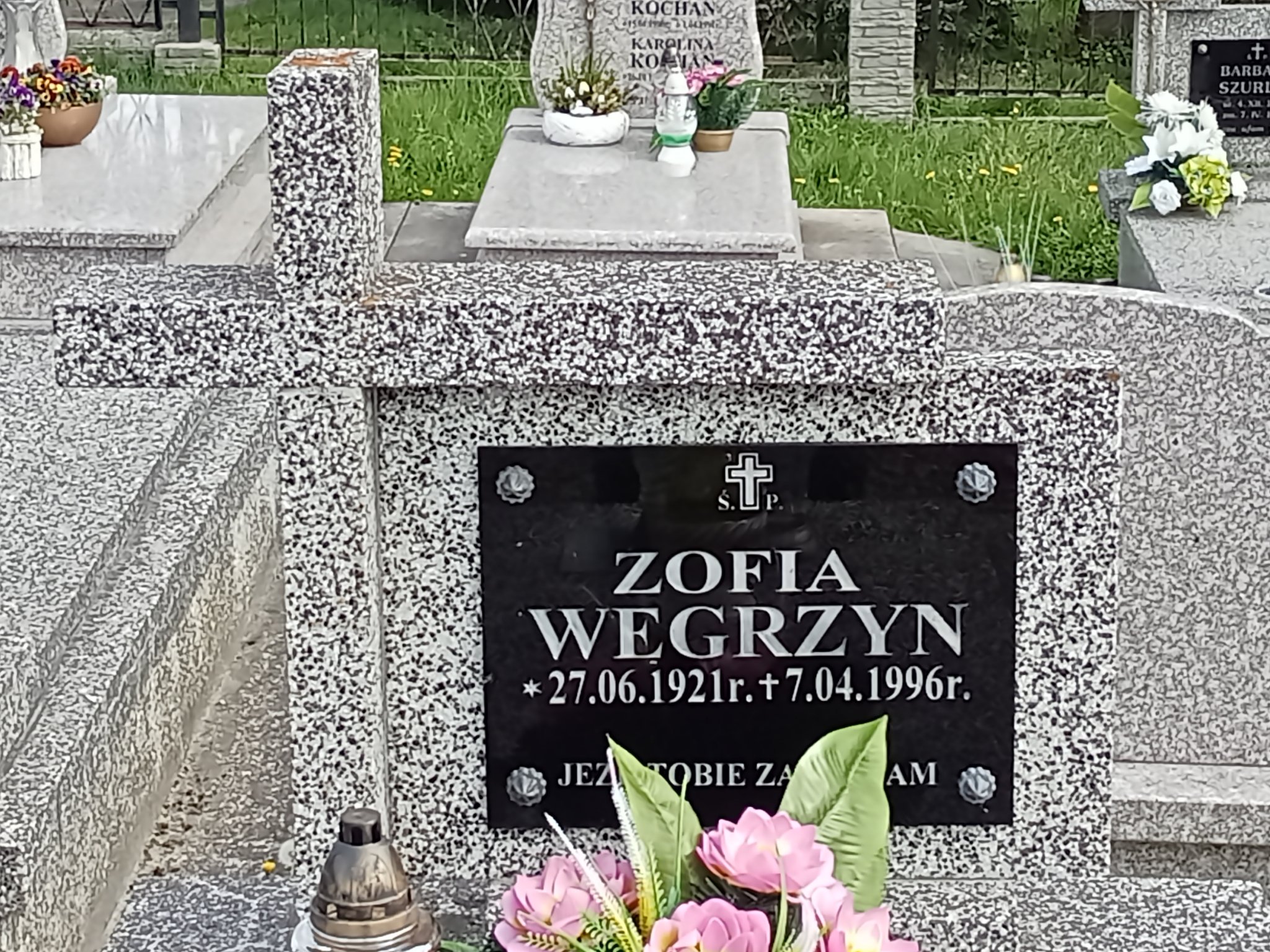 Zofia Węgrzyn 1921 Miejsce Piastowe - Grobonet - Wyszukiwarka osób pochowanych