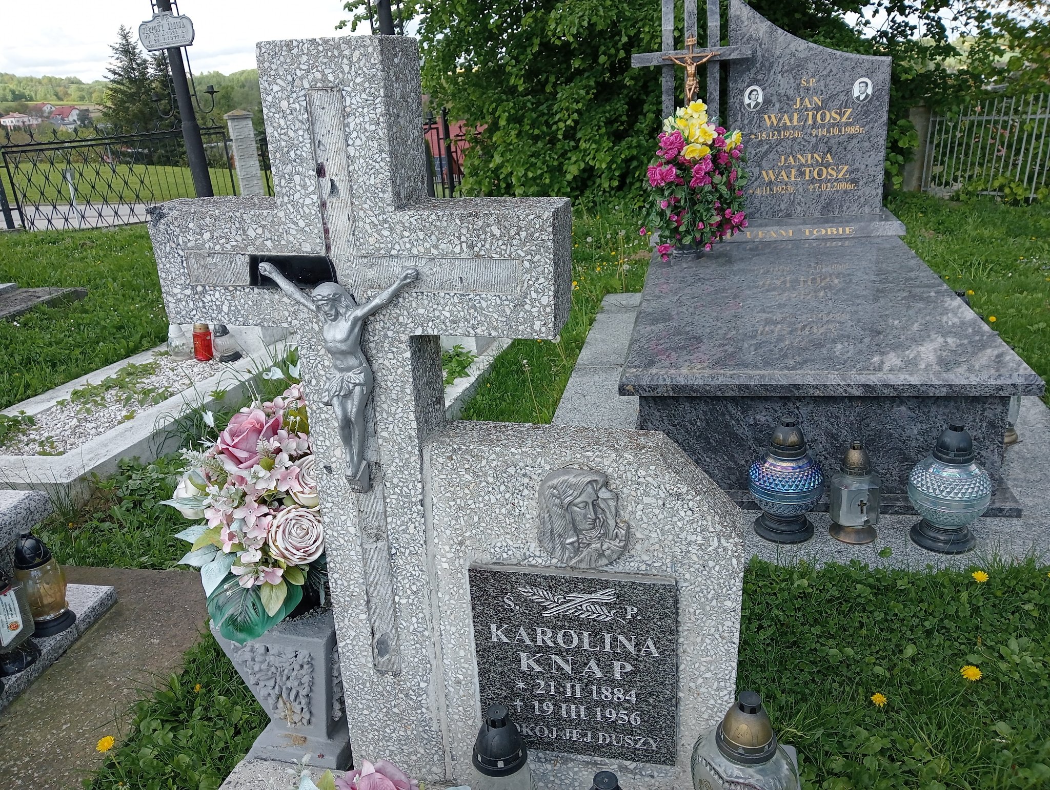 Karolina Knap 1884 Miejsce Piastowe - Grobonet - Wyszukiwarka osób pochowanych