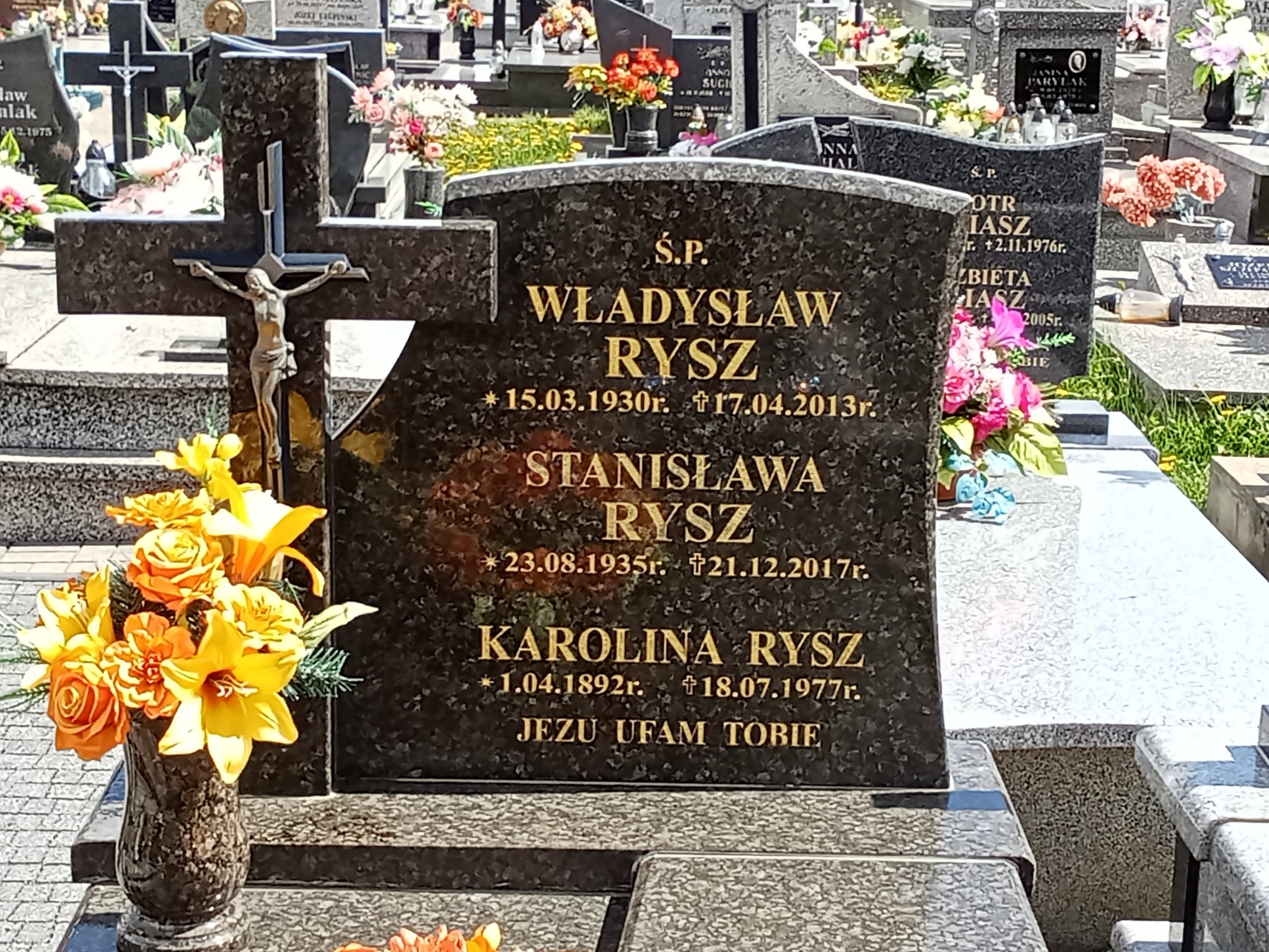 Karolina Rysz 1892 Miejsce Piastowe - Grobonet - Wyszukiwarka osób pochowanych