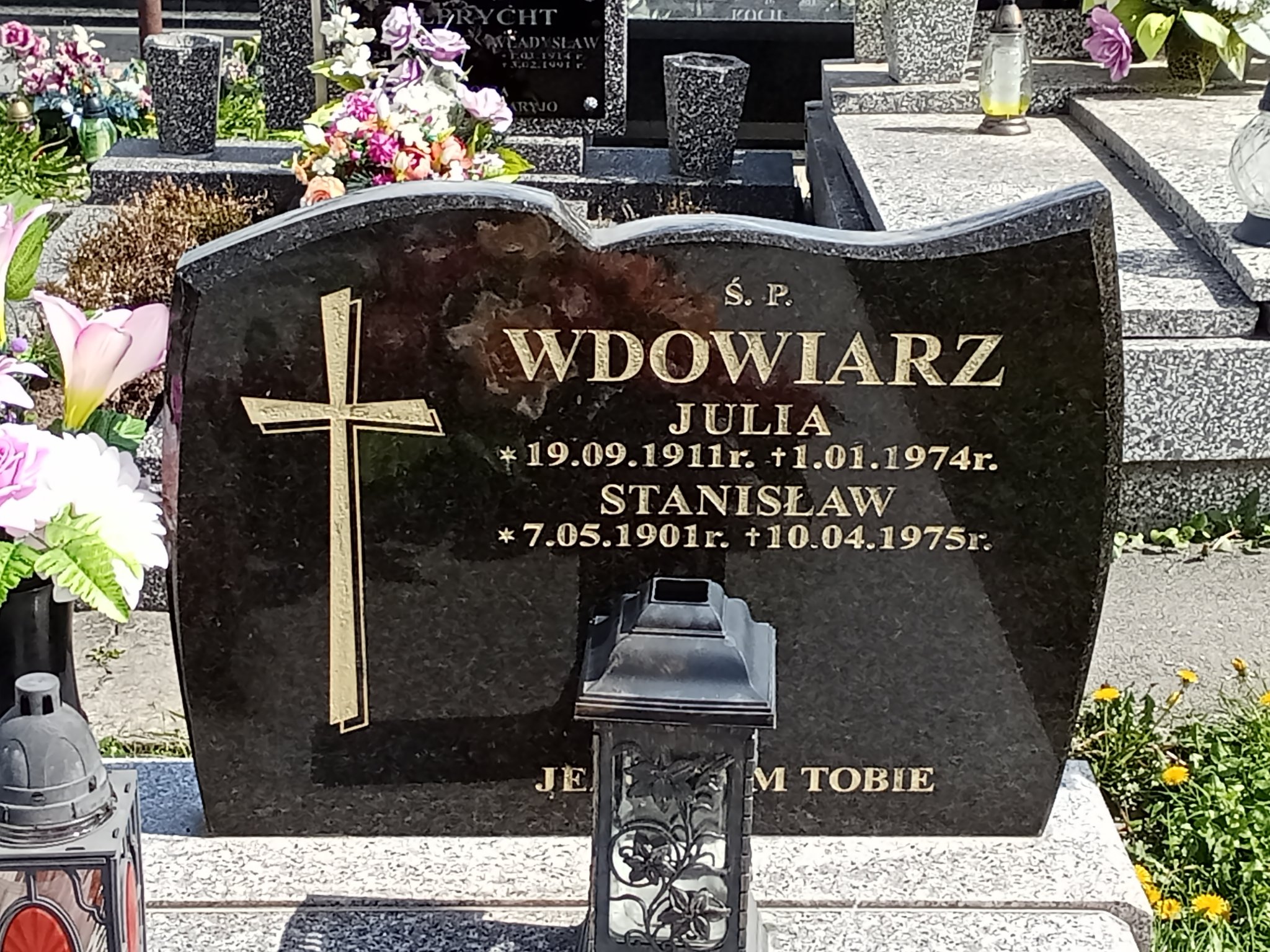 Julia Wdowiarz 1911 Miejsce Piastowe - Grobonet - Wyszukiwarka osób pochowanych