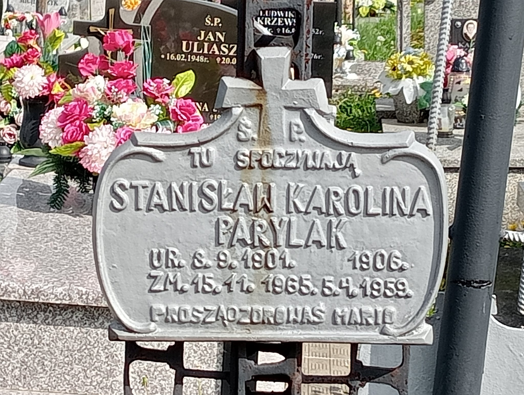 Karolina Parylak 1905 Miejsce Piastowe - Grobonet - Wyszukiwarka osób pochowanych