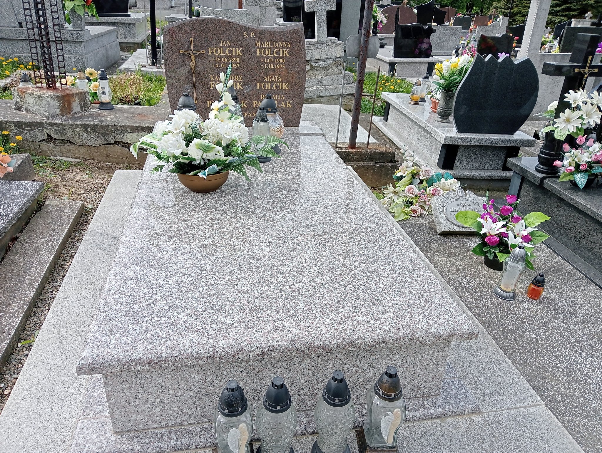 Grób Jan Folcik