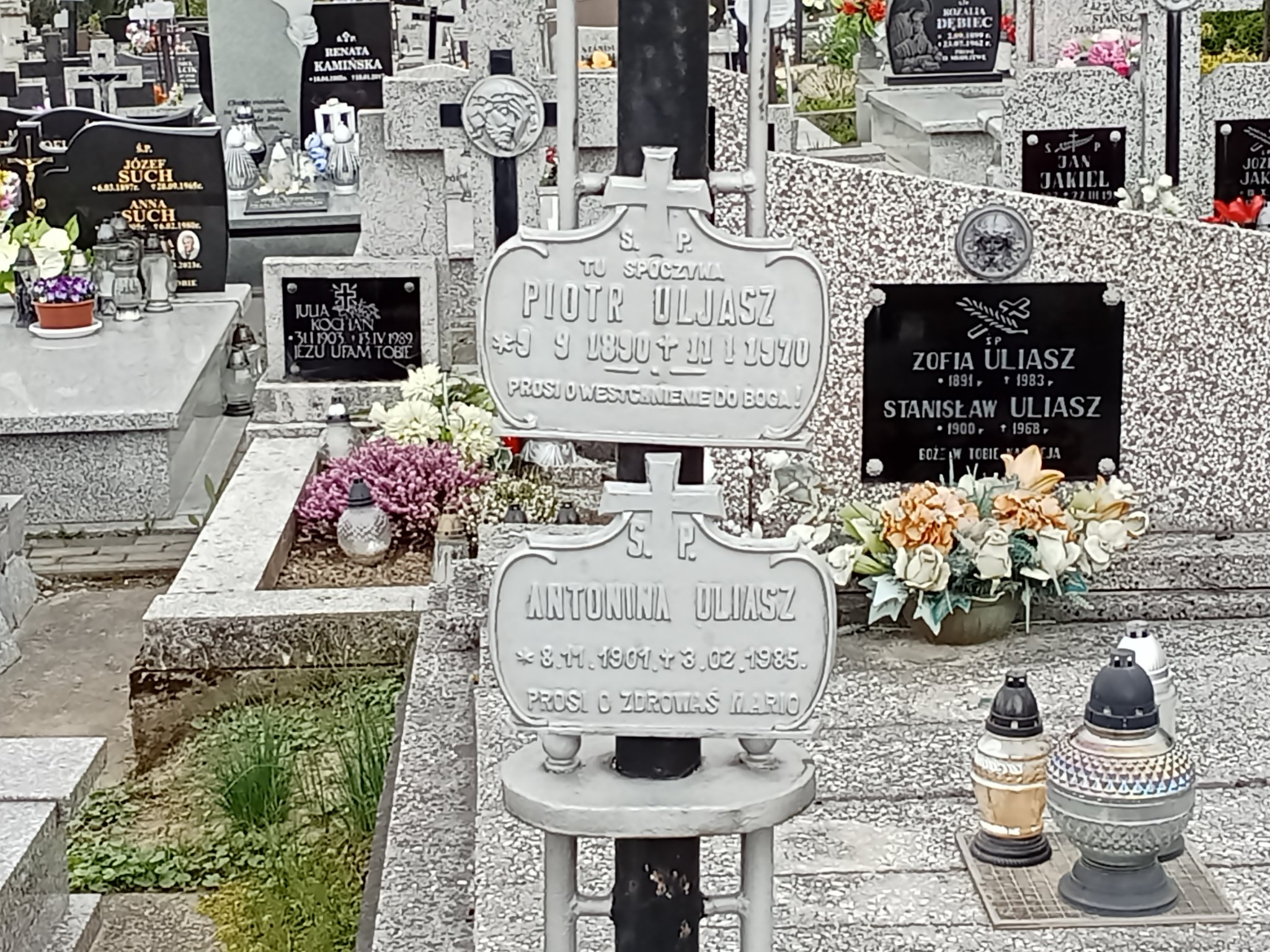 Piotr Uliasz 1890 Miejsce Piastowe - Grobonet - Wyszukiwarka osób pochowanych