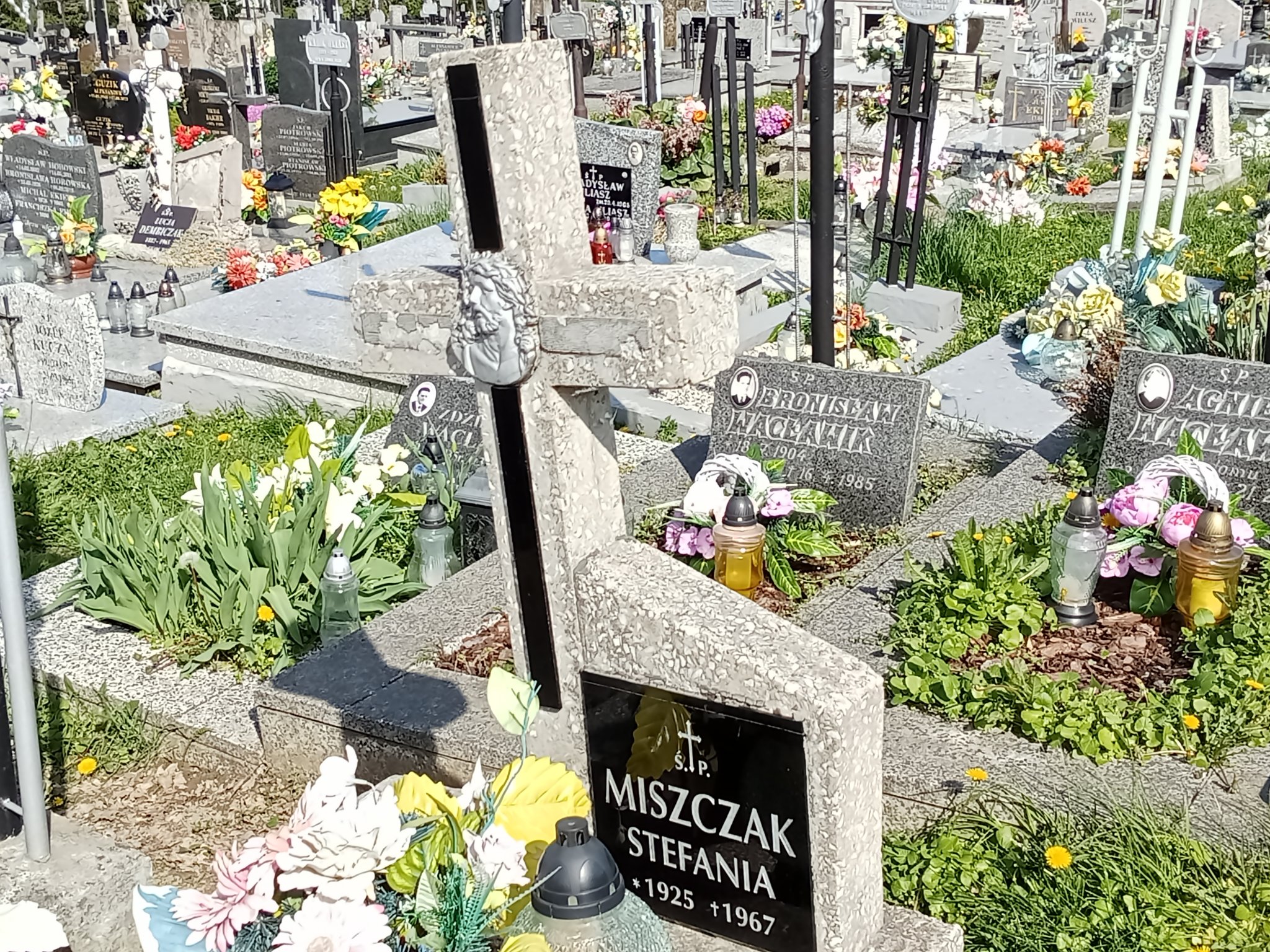 Grób Stefania Miszczak