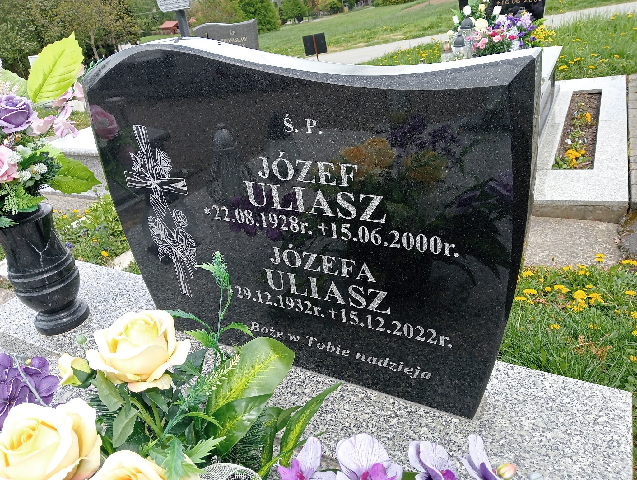 Józefa ULIASZ  1932 Miejsce Piastowe - Grobonet - Wyszukiwarka osób pochowanych