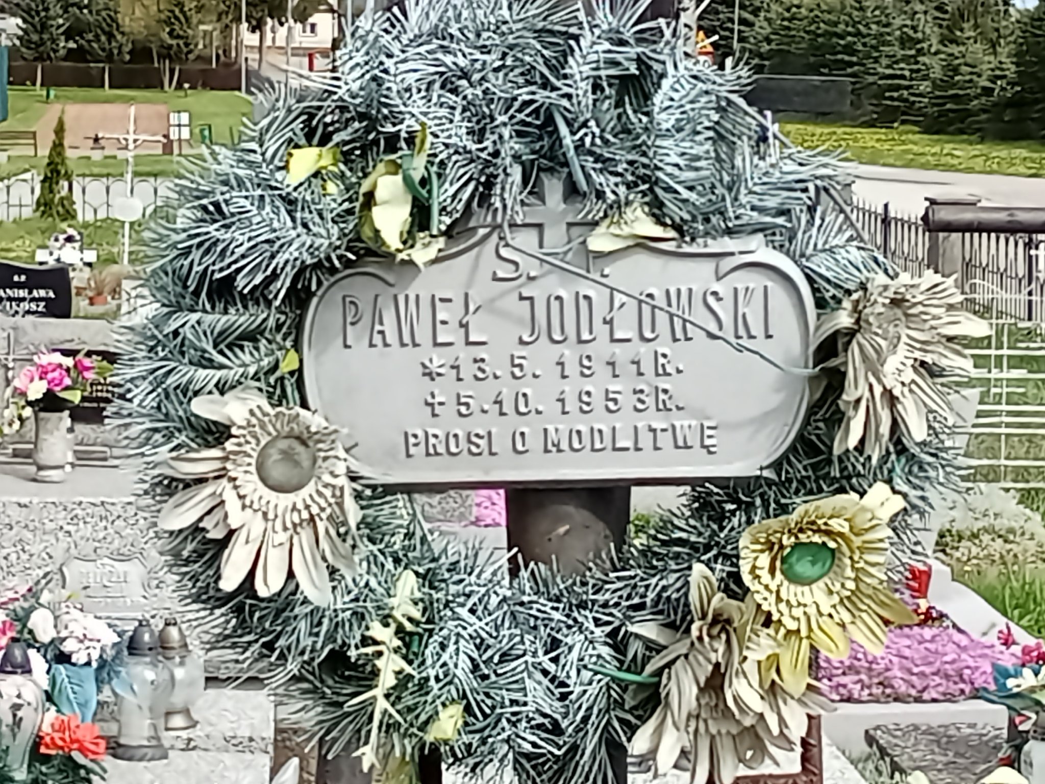 Paweł Jodłowski 1911 Miejsce Piastowe - Grobonet - Wyszukiwarka osób pochowanych