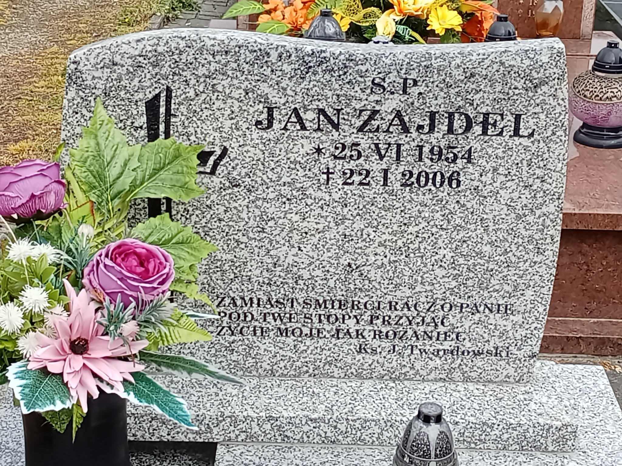 Jan Zajdel 1954 Miejsce Piastowe - Grobonet - Wyszukiwarka osób pochowanych