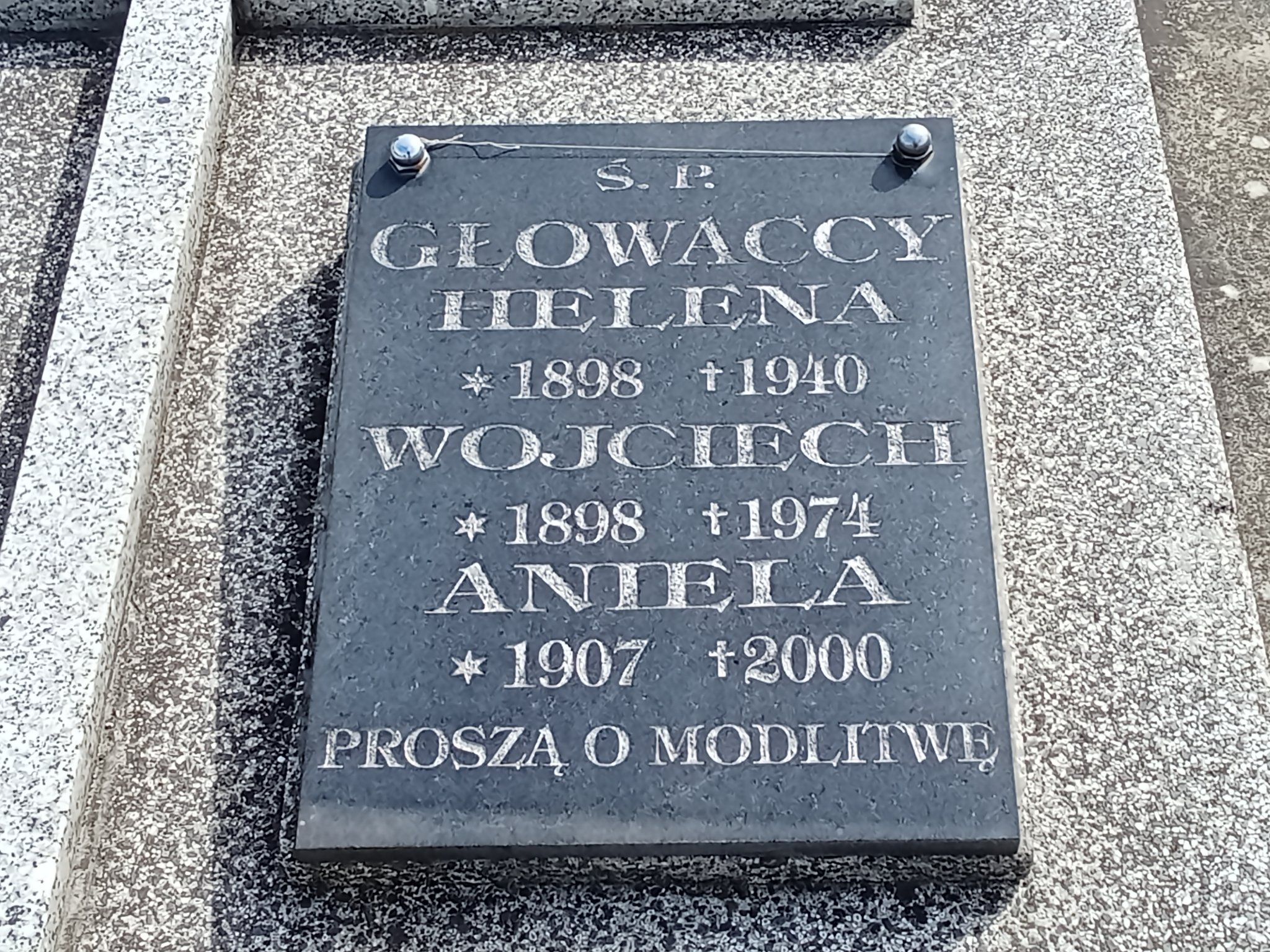 Wojciech Głowacki 1897 Miejsce Piastowe - Grobonet - Wyszukiwarka osób pochowanych