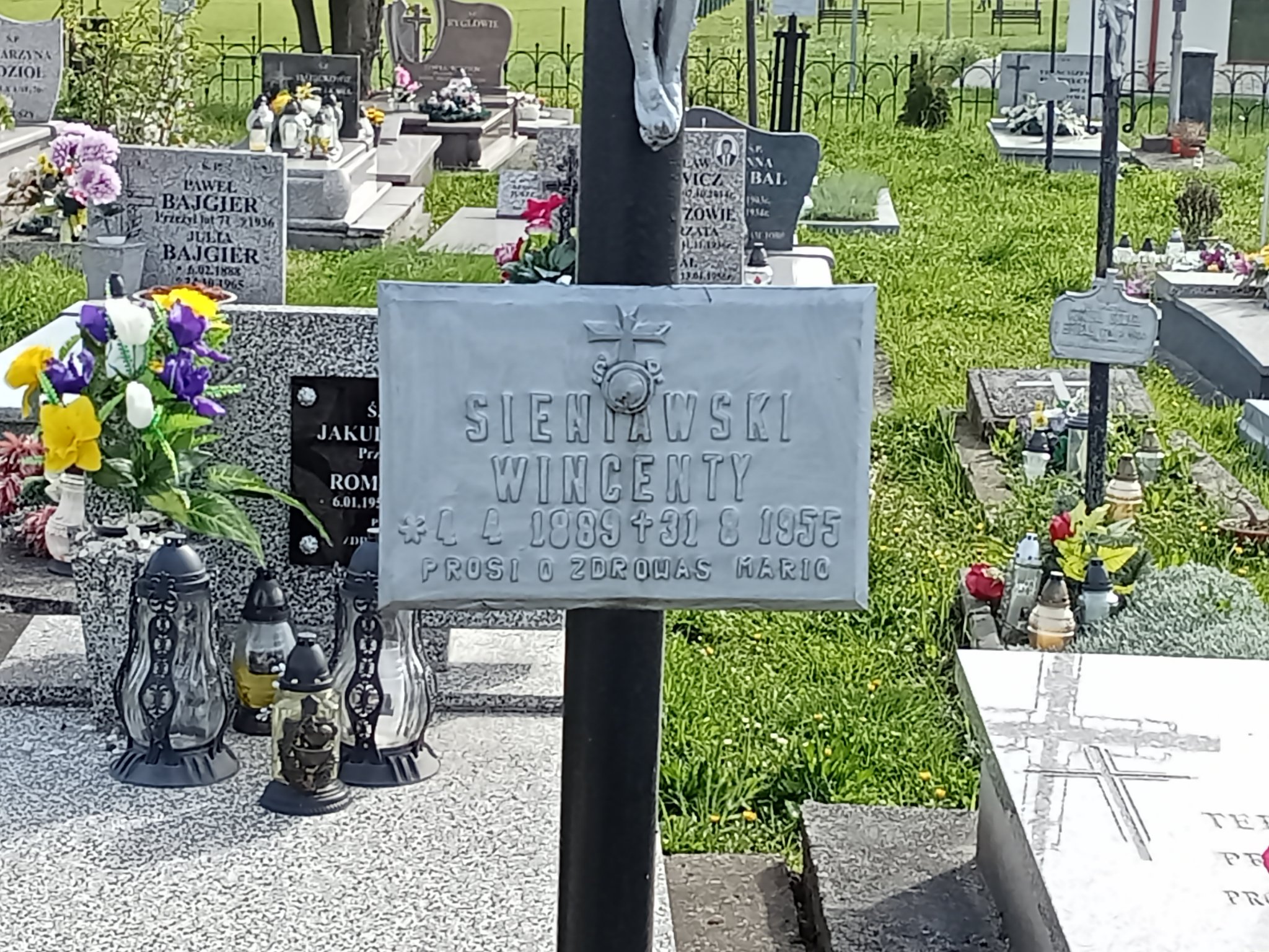 Wincenty Sieniawski 1889 Miejsce Piastowe - Grobonet - Wyszukiwarka osób pochowanych
