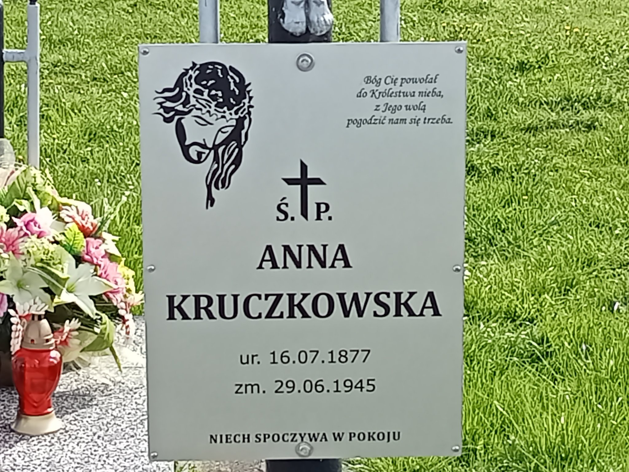 Grób Anna Kruczkowska