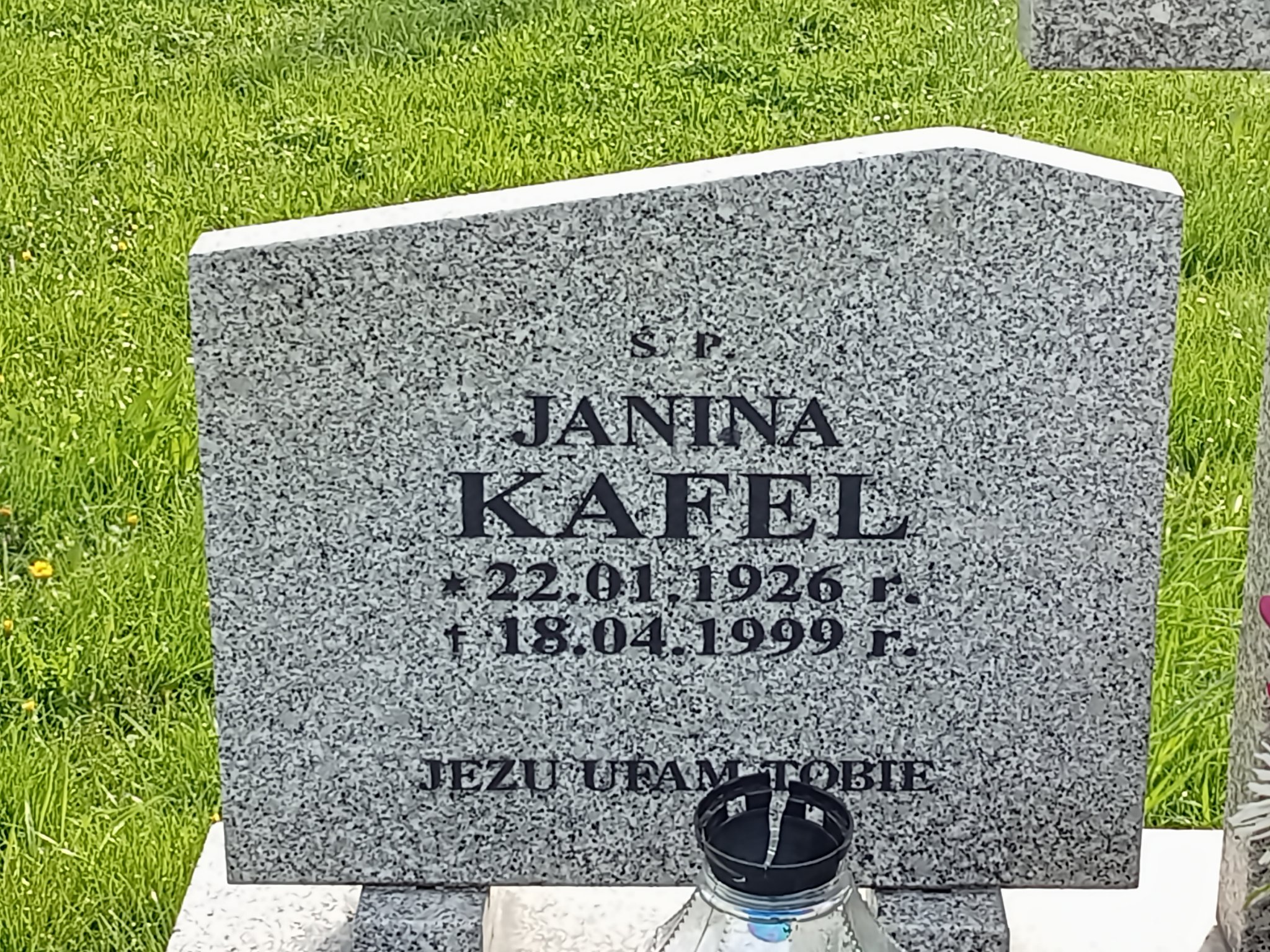 Jacek Kafel 1958 Miejsce Piastowe - Grobonet - Wyszukiwarka osób pochowanych