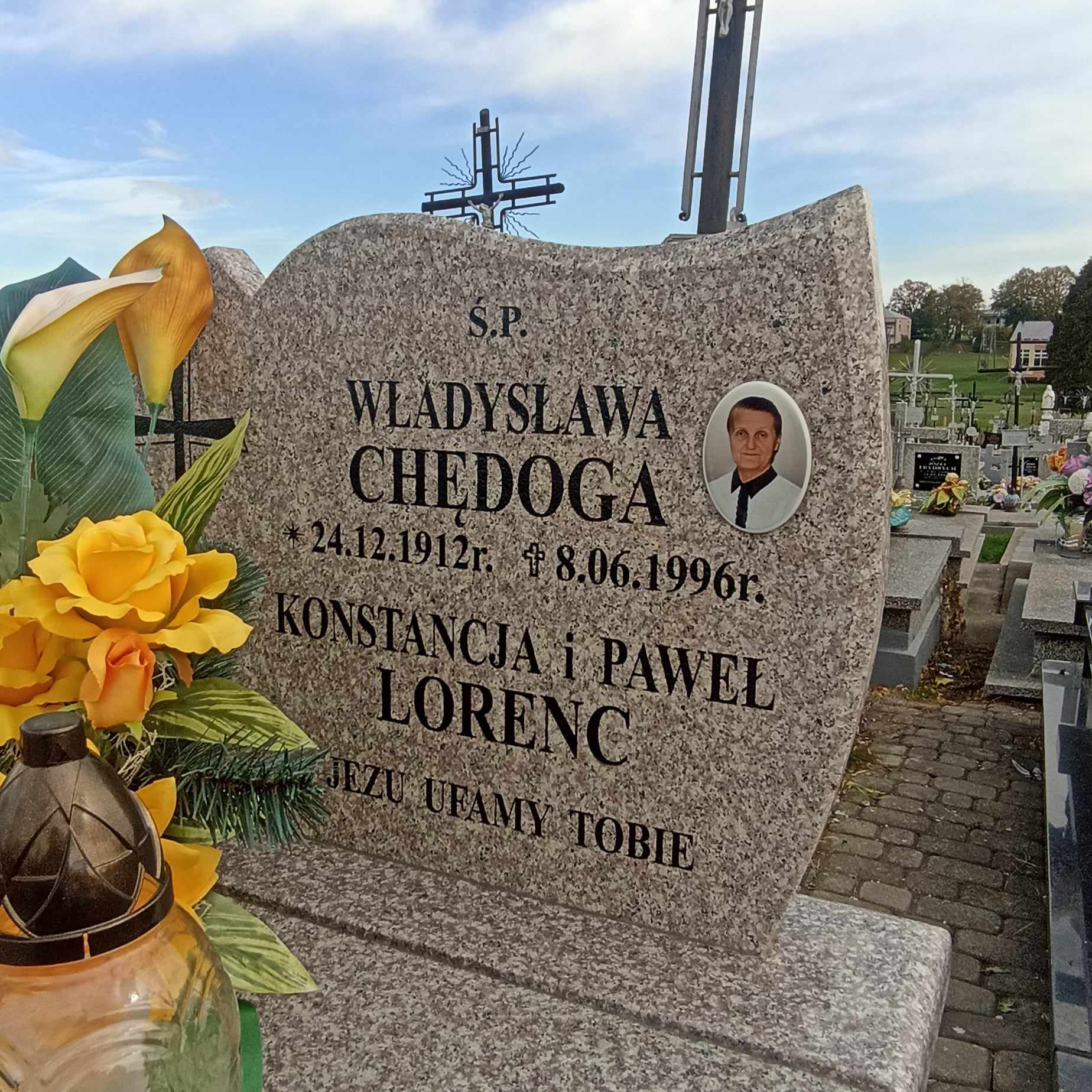 Władysława Chędoga 1912 Miejsce Piastowe - Grobonet - Wyszukiwarka osób pochowanych