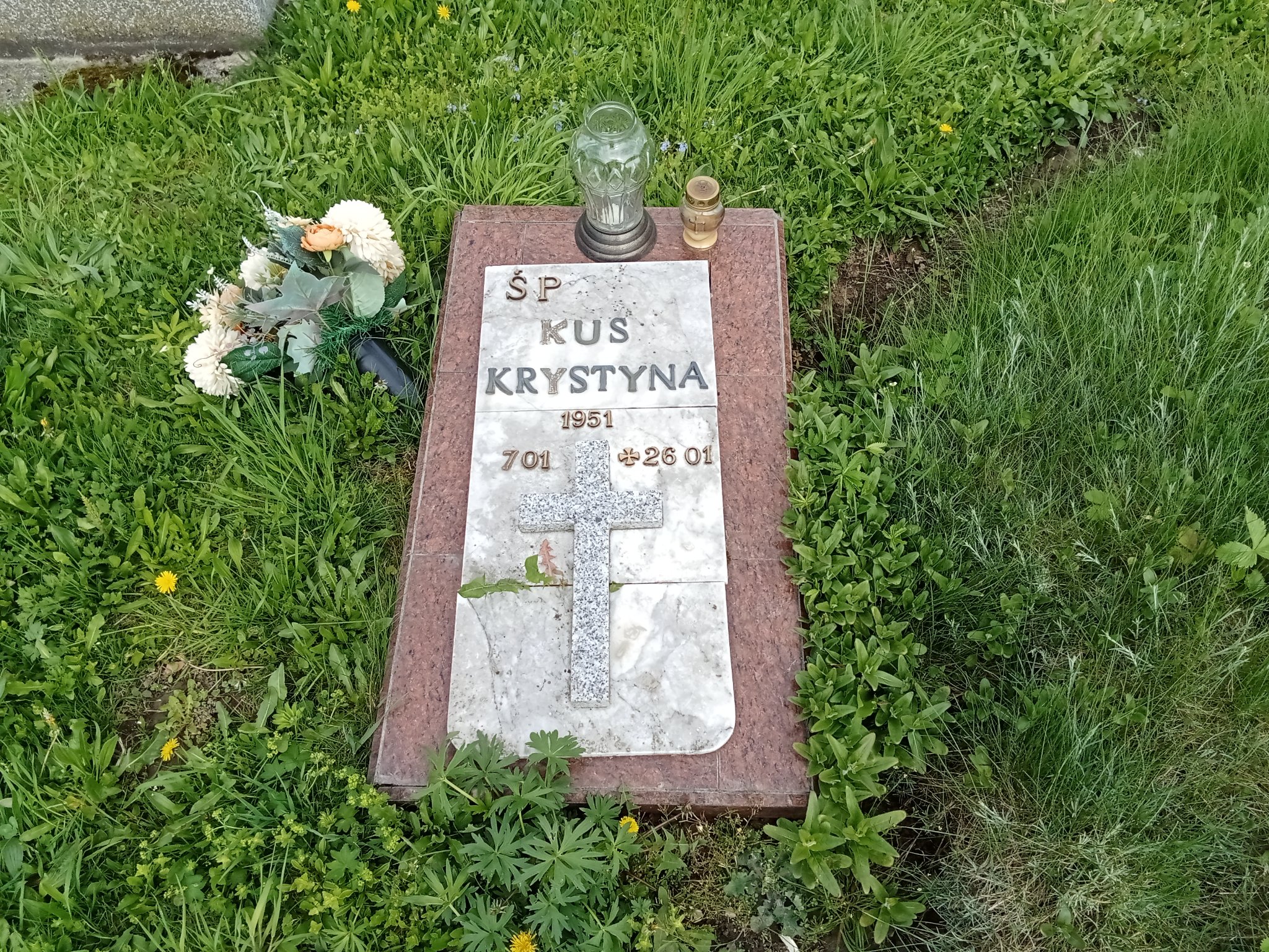 Krystyna Kuś 1951 Miejsce Piastowe - Grobonet - Wyszukiwarka osób pochowanych