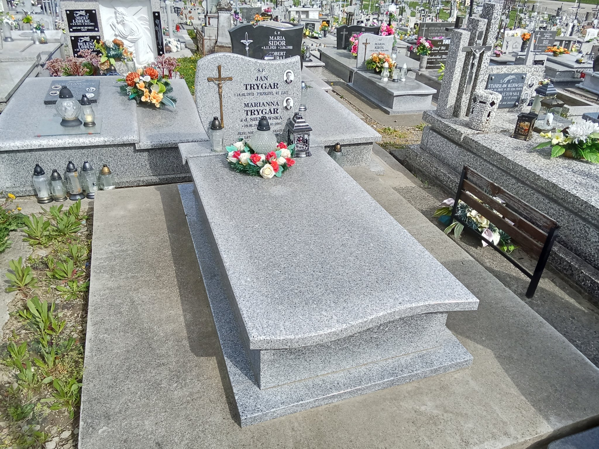 Grób Marianna Trygar