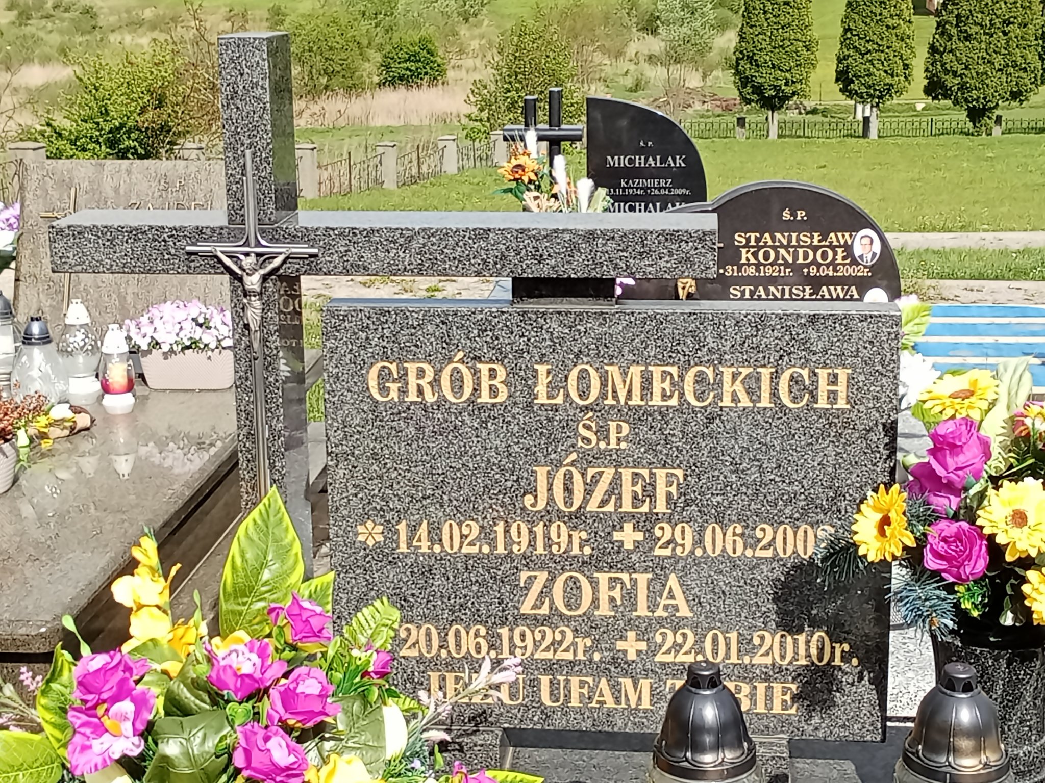 Grób Józef Łomecki