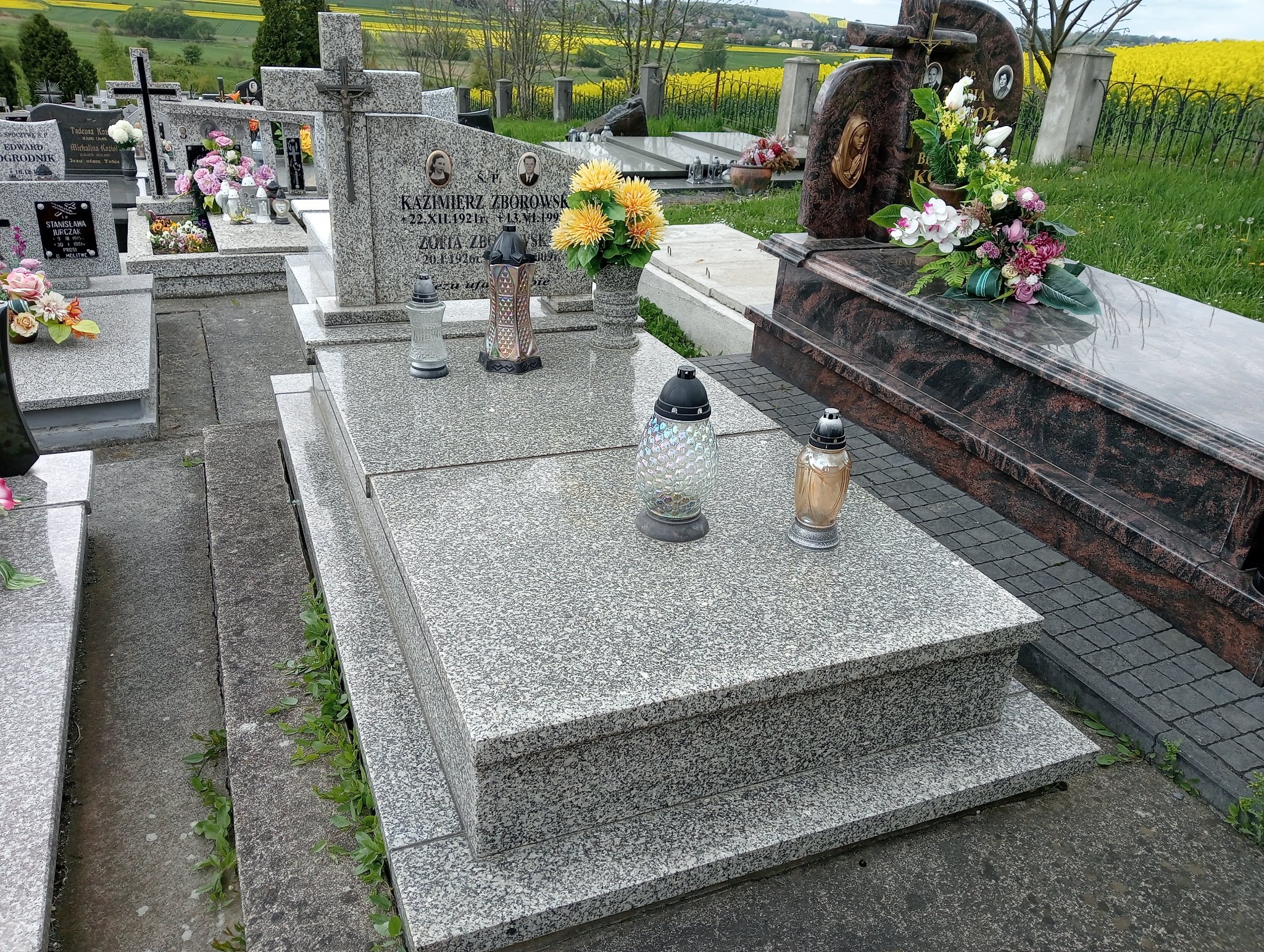 Grób Zofia Zborowska