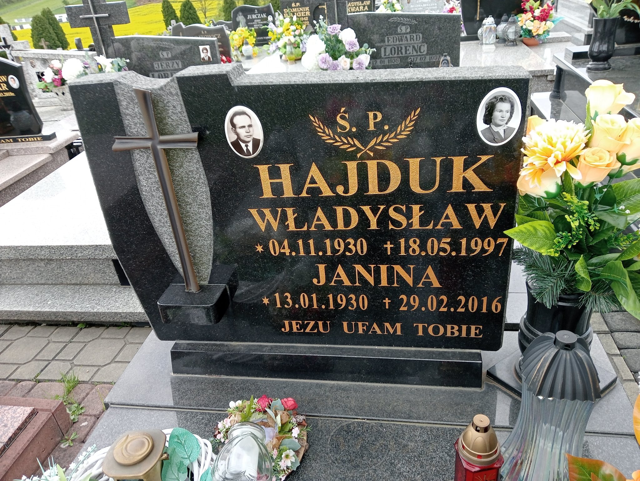 Władysław Hajduk 1930 Miejsce Piastowe - Grobonet - Wyszukiwarka osób pochowanych