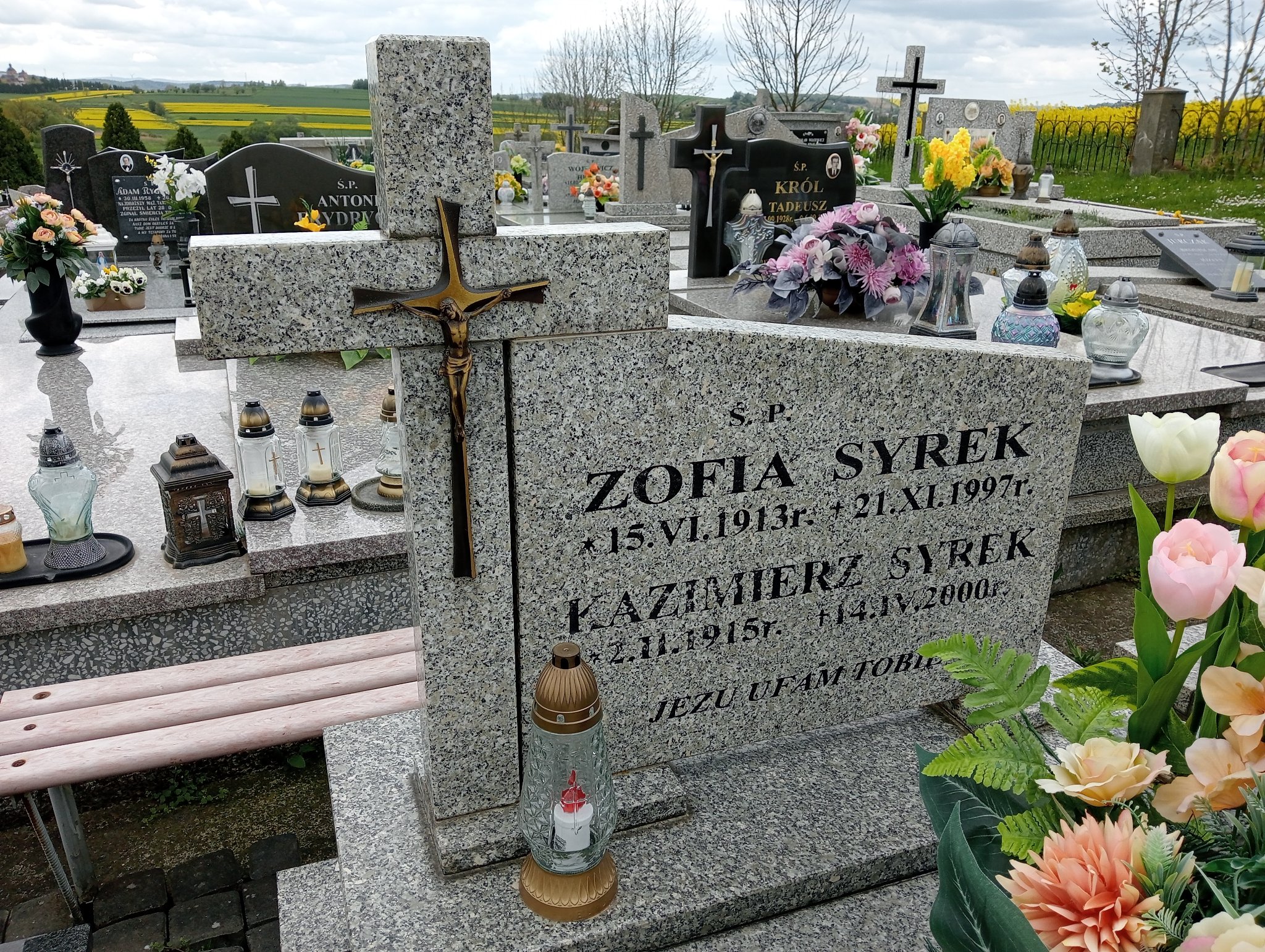 Zofia Syrek 1913 Miejsce Piastowe - Grobonet - Wyszukiwarka osób pochowanych