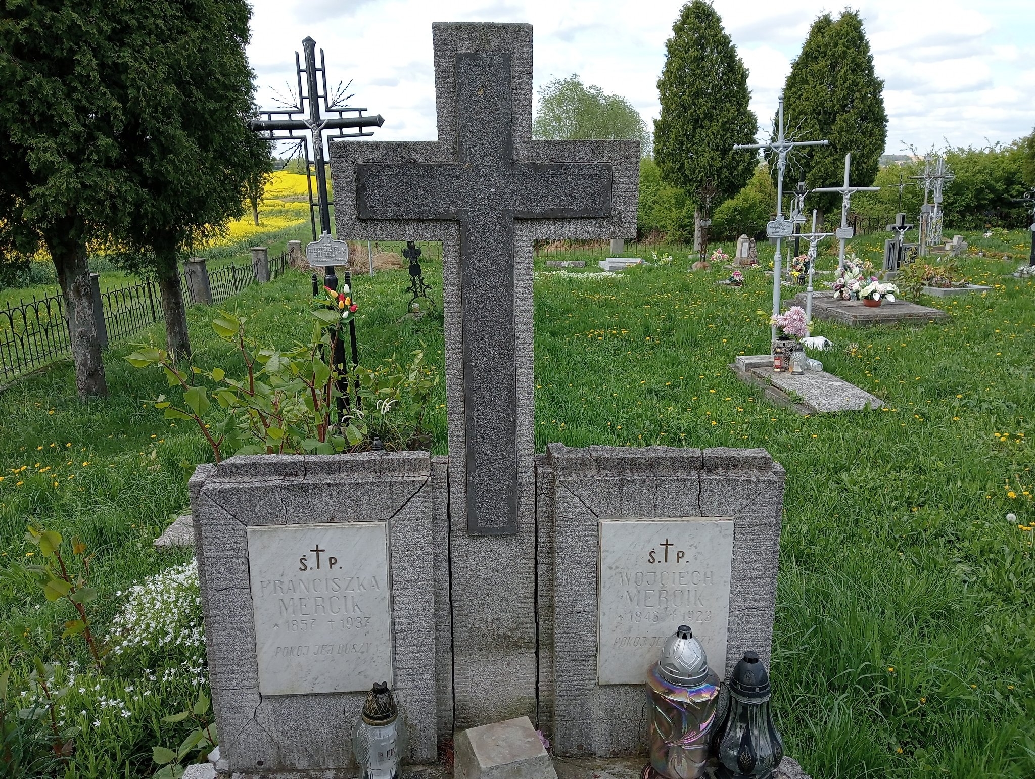 Wojciech Mercik 1842 Miejsce Piastowe - Grobonet - Wyszukiwarka osób pochowanych