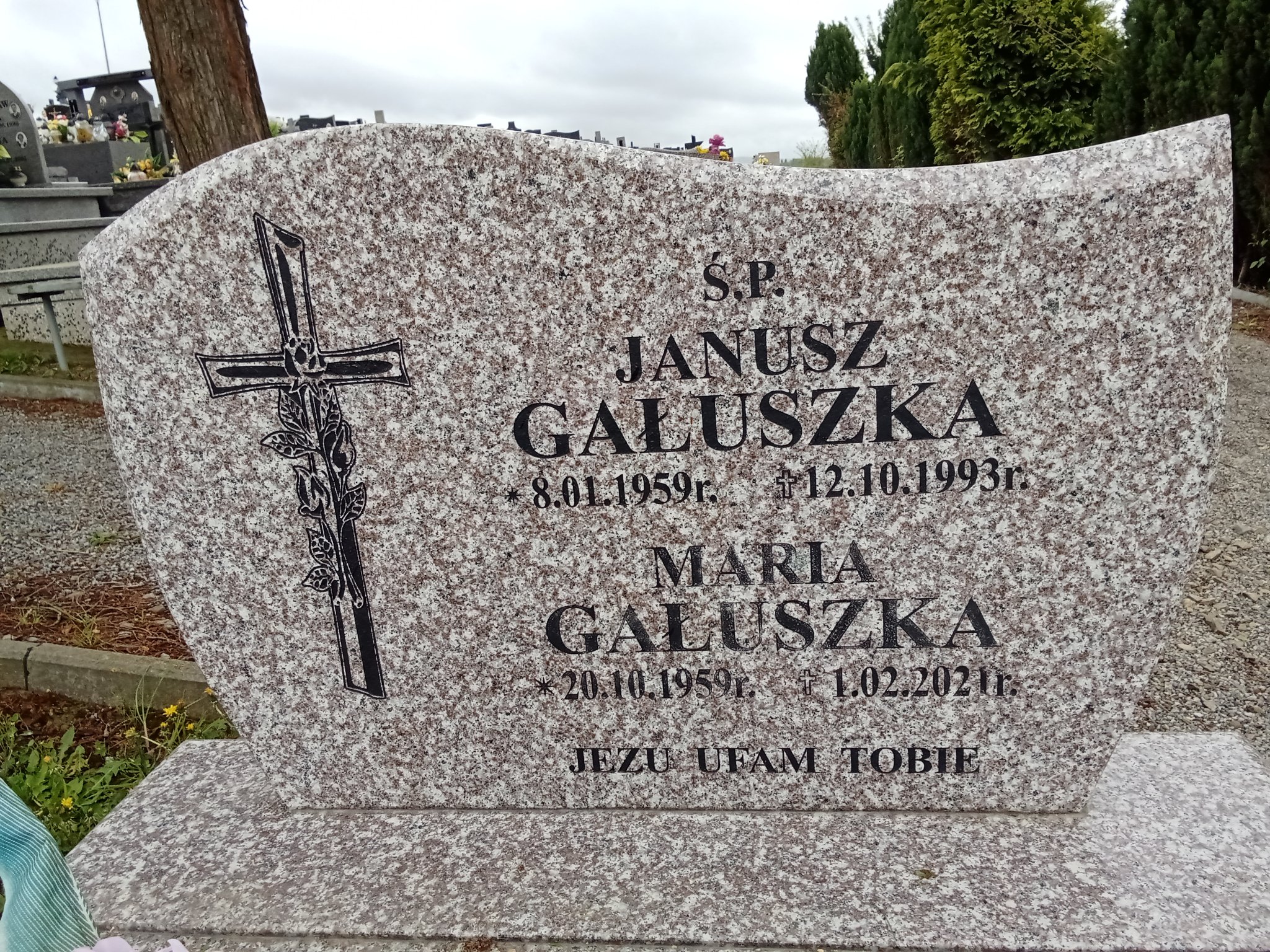 Janusz Gałuszka 1959 Miejsce Piastowe - Grobonet - Wyszukiwarka osób pochowanych