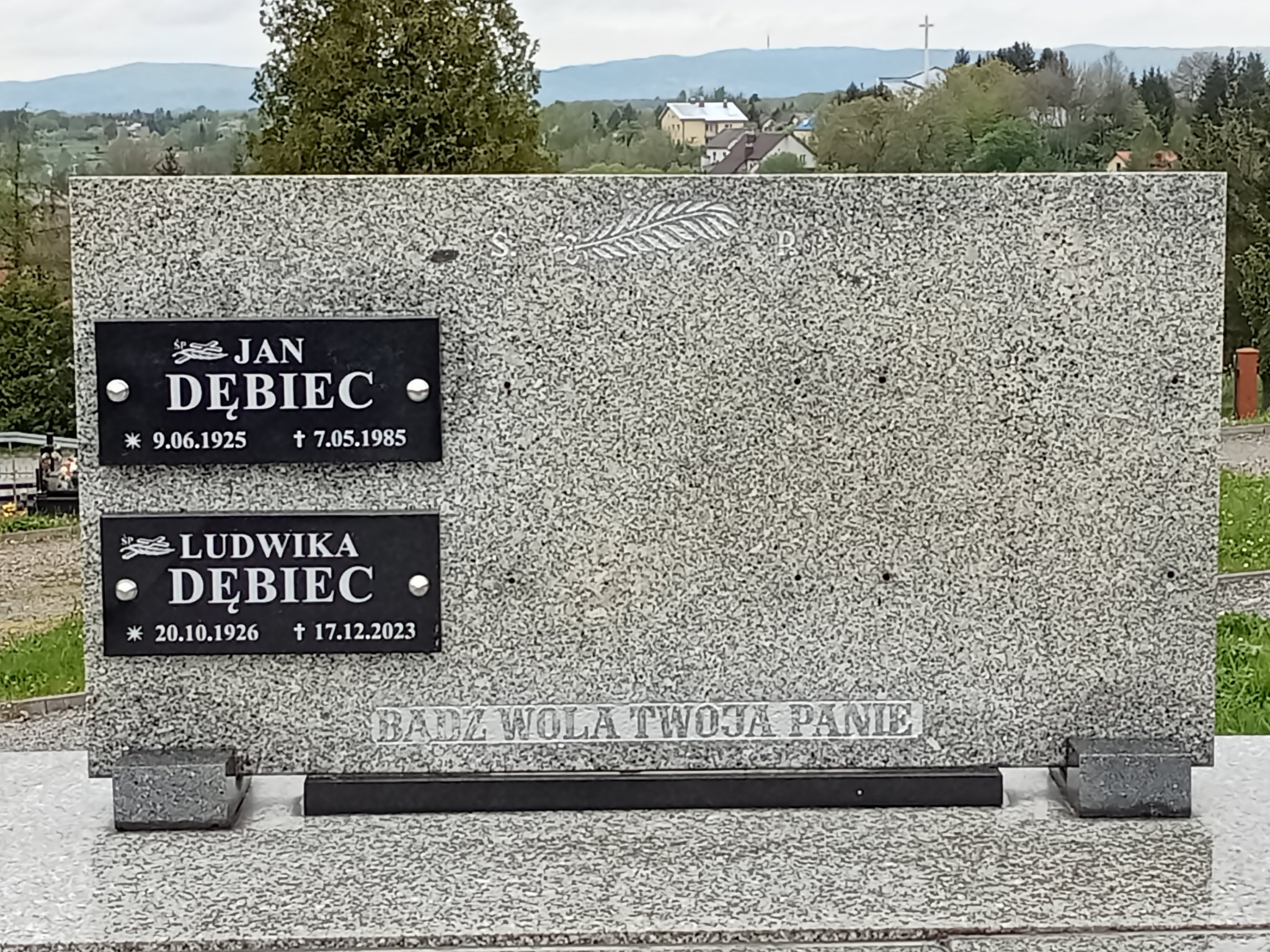 Grób Jan Dębiec