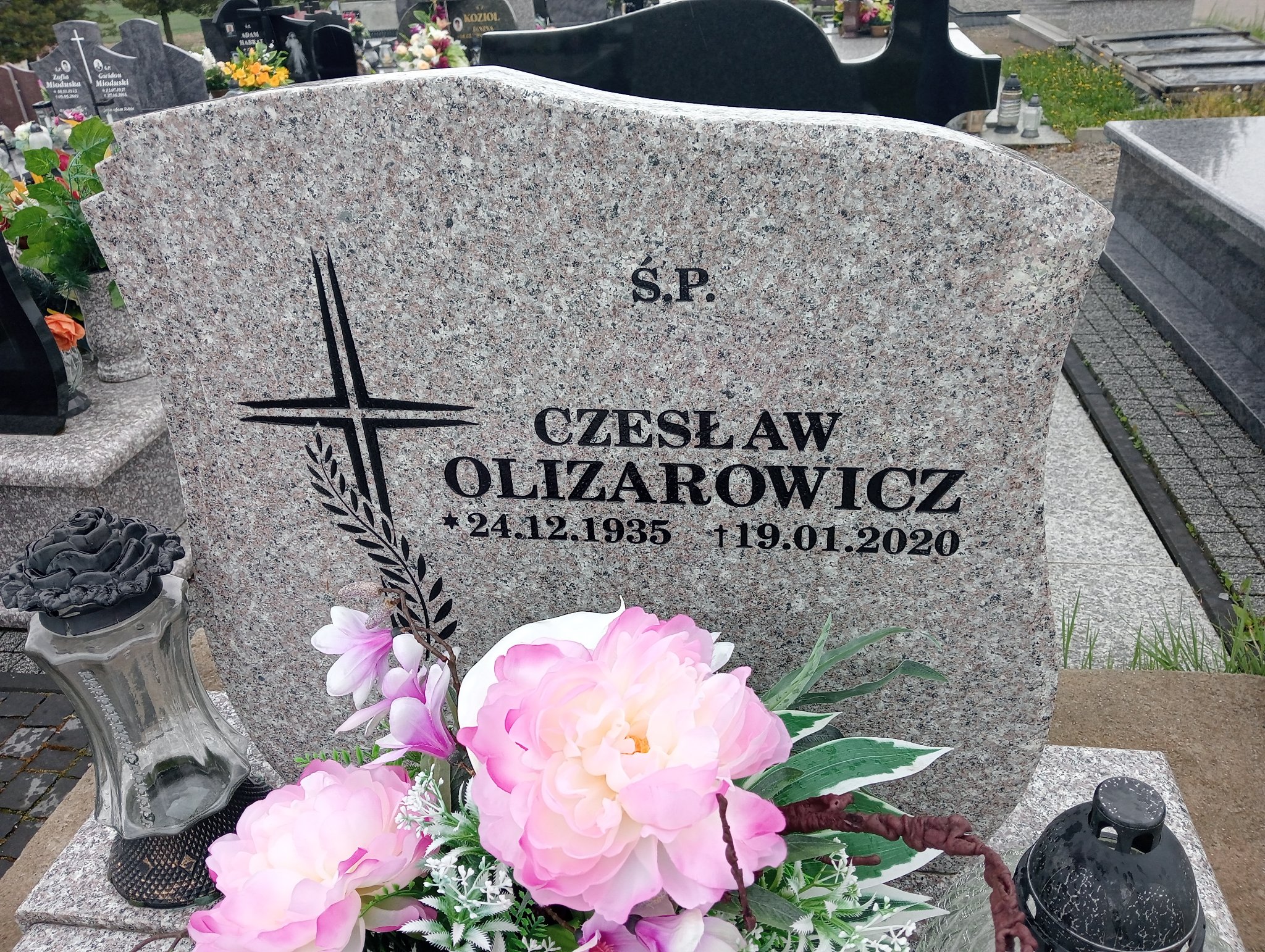 Czesław Olizarowicz 1935 Miejsce Piastowe - Grobonet - Wyszukiwarka osób pochowanych