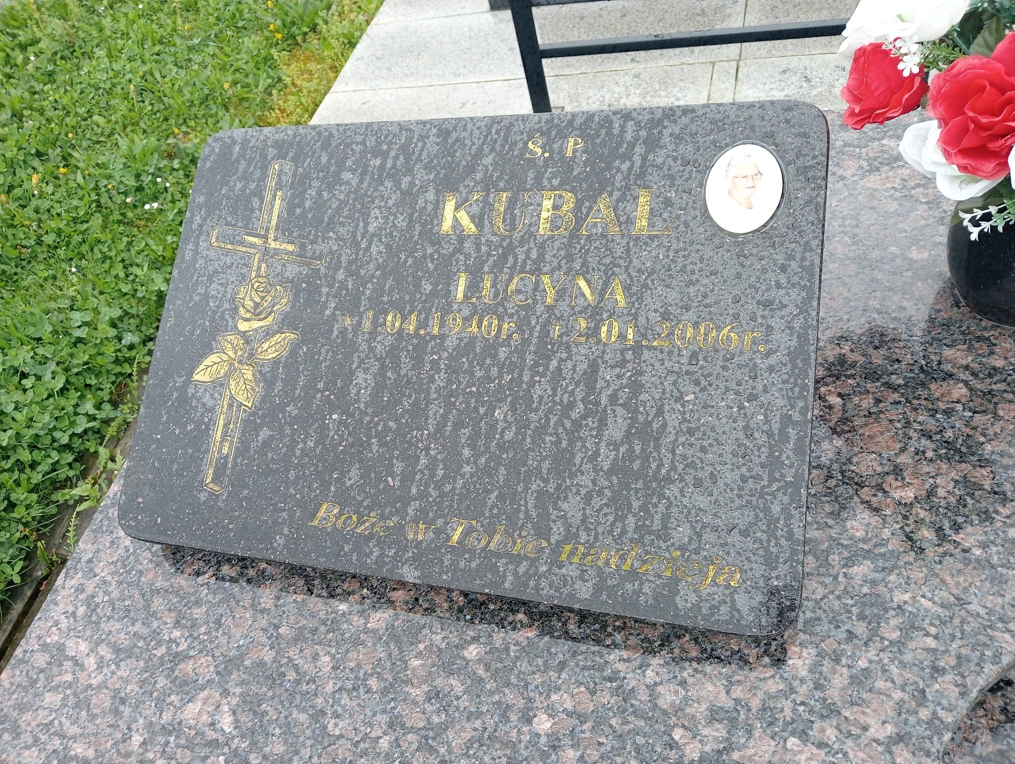 Lucyna Kubal 1940 Miejsce Piastowe - Grobonet - Wyszukiwarka osób pochowanych