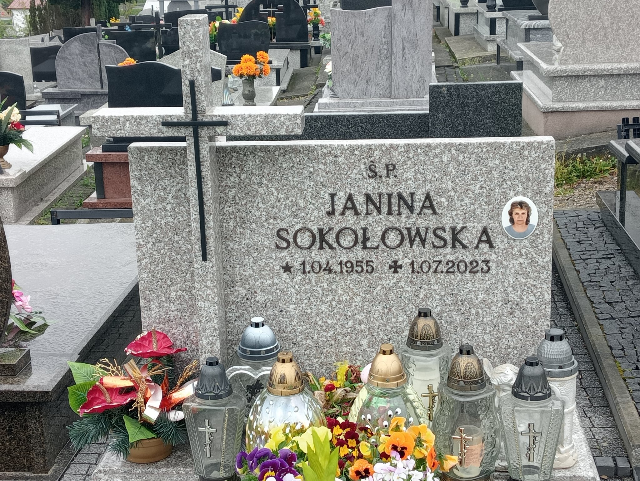 Janina Sokołowska 1955 Miejsce Piastowe - Grobonet - Wyszukiwarka osób pochowanych